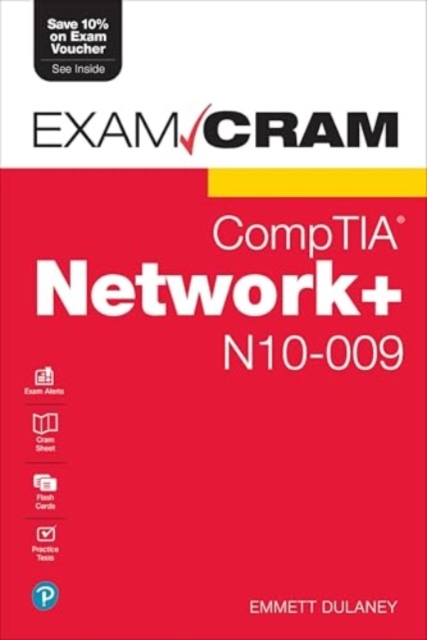 Book cover of CompTIA Network+ N10-009 Exam Cram
