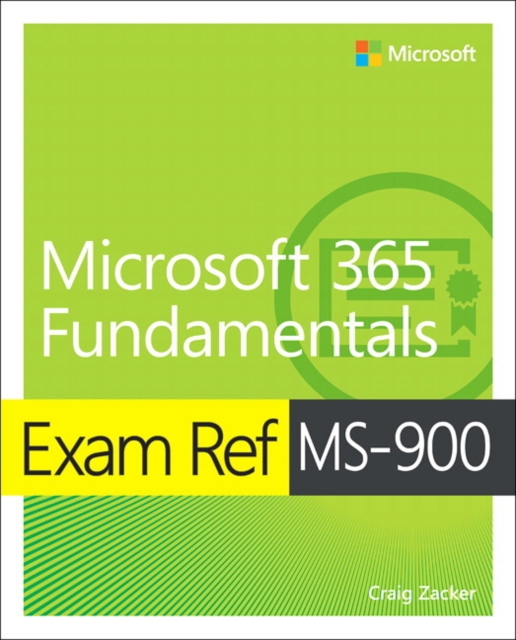 Book cover of Exam Ref MS-900 Microsoft 365 Fundamentals