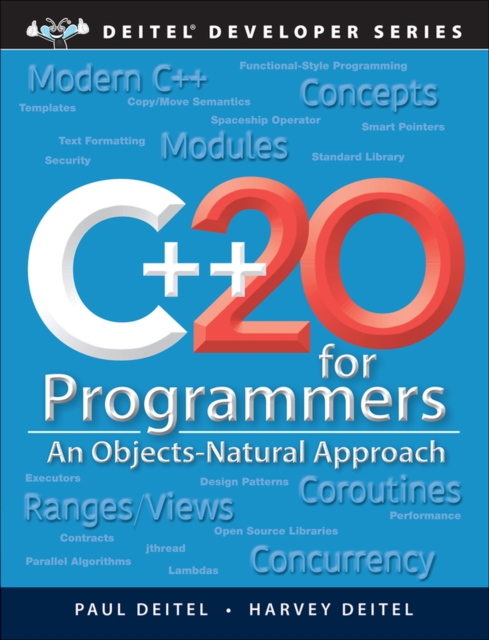 Book cover of C++20 for Programmers