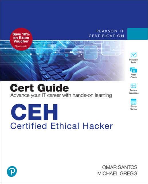 Book cover of CEH Certified Ethical Hacker Cert Guide