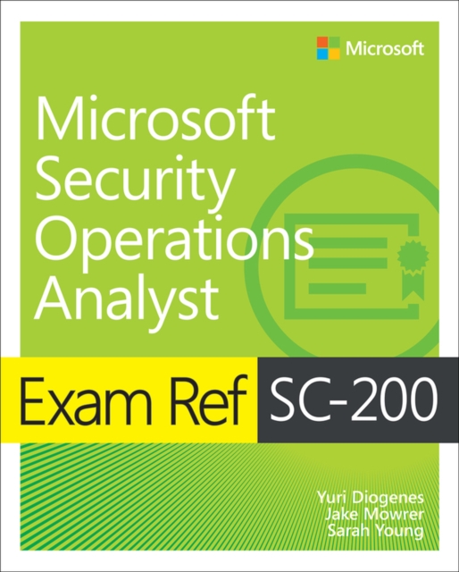 Book cover of Exam Ref SC-200 Microsoft Security Operations Analyst