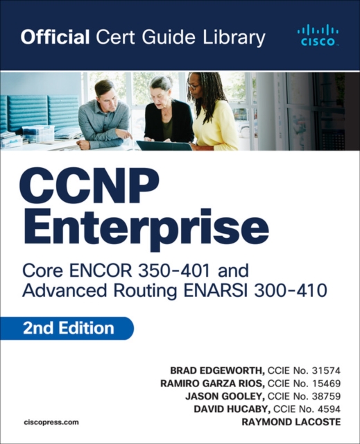 Book cover of CCNP Enterprise Core ENCOR 350-401 and Advanced Routing ENARSI 300-410 Official Cert Guide Library