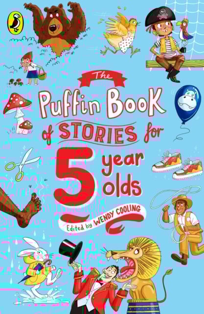 Book cover of The Puffin Book of Stories for Five-year-olds