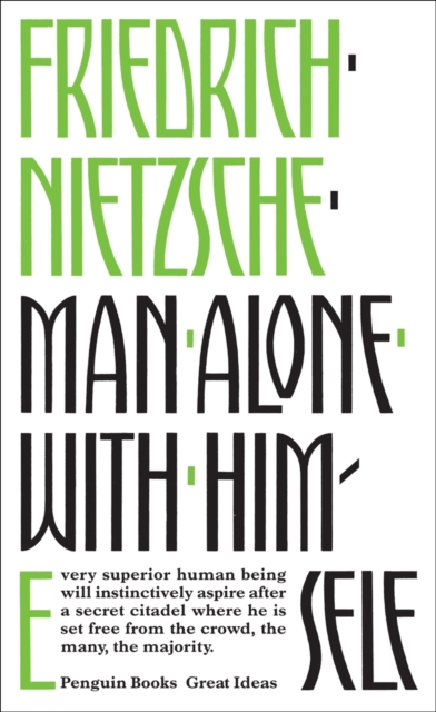 Book cover of Man Alone with Himself