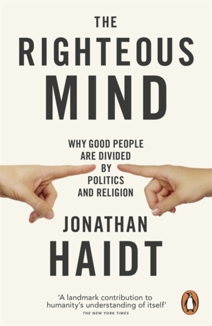 Book cover of The Righteous Mind