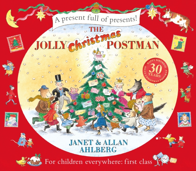 Book cover of The Jolly Christmas Postman