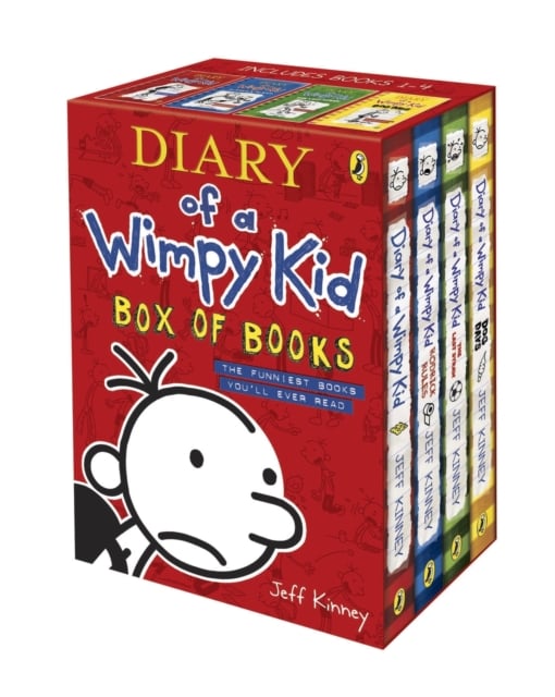 Diary of a Wimpy Kid: Diary of a Wimpy Kid Box of Books (Books 1–10)  (Hardcover)