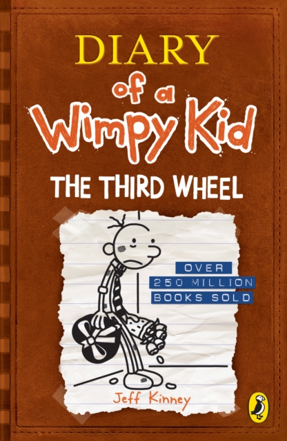 Book cover of Diary of a Wimpy Kid: The Third Wheel (Book 7)
