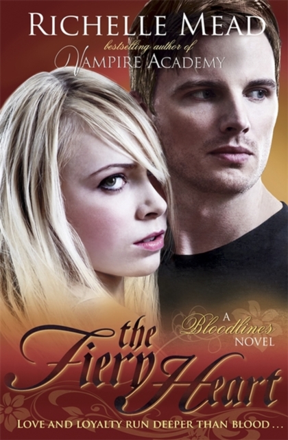 Book cover of Bloodlines: The Fiery Heart (book 4)