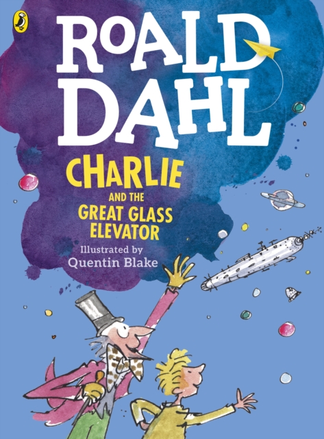 Book cover of Charlie and the Great Glass Elevator (colour edition)