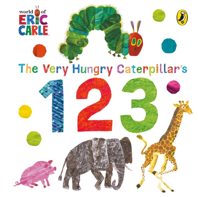Book cover of The Very Hungry Caterpillar's 123