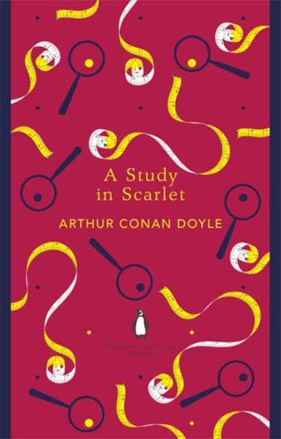 Book cover of A Study in Scarlet