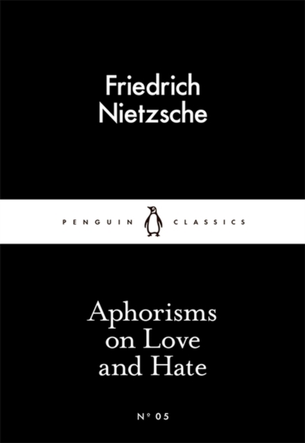 Book cover of Aphorisms on Love and Hate