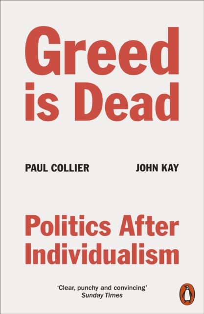Book cover of Greed Is Dead