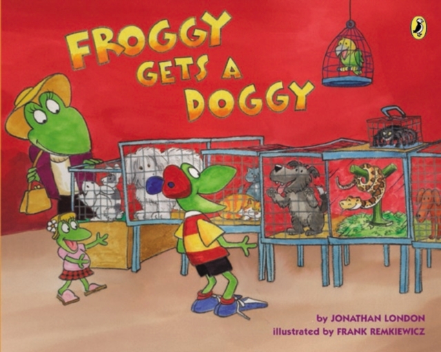 Book cover of Froggy Gets a Doggy