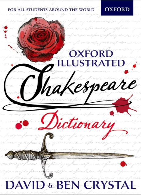 Book cover of Oxford Illustrated Shakespeare Dictionary