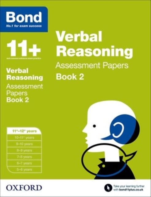 Book cover of Bond 11+: Verbal Reasoning: Assessment Papers