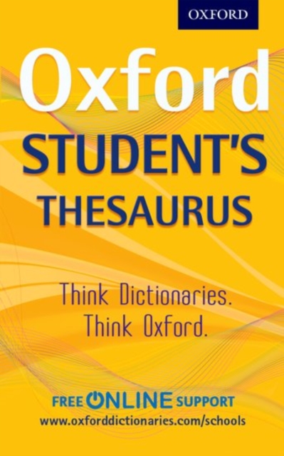 Book cover of Oxford Student's Thesaurus