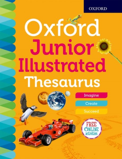 Book cover of Oxford Junior Illustrated Thesaurus