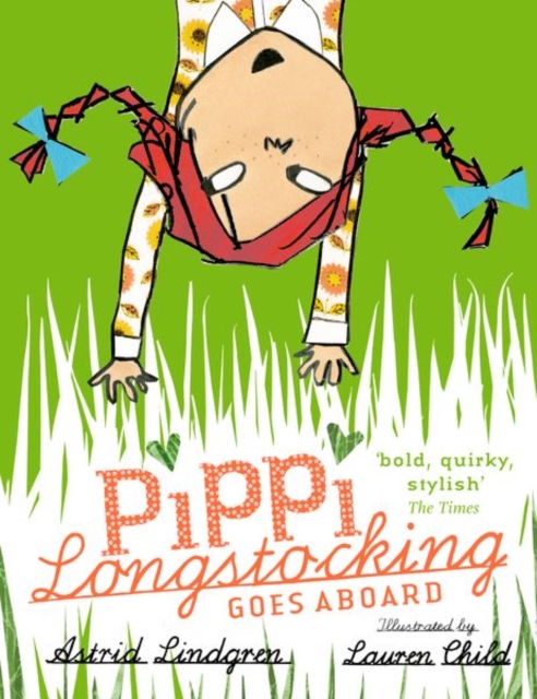 Book cover of Pippi Longstocking Goes Aboard