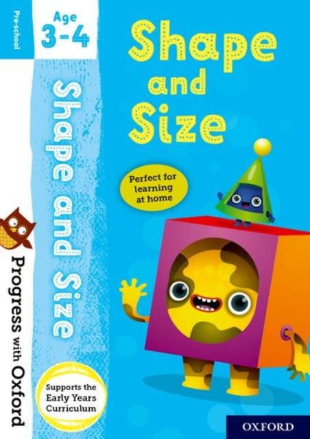 Book cover of Progress with Oxford: Shape and Size Age 3-4