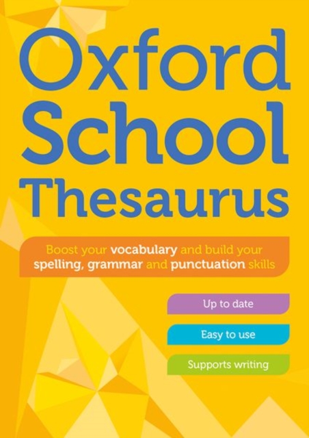 Book cover of Oxford School Thesaurus