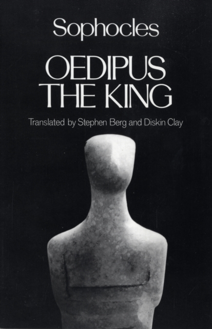 Book cover of Oedipus The King