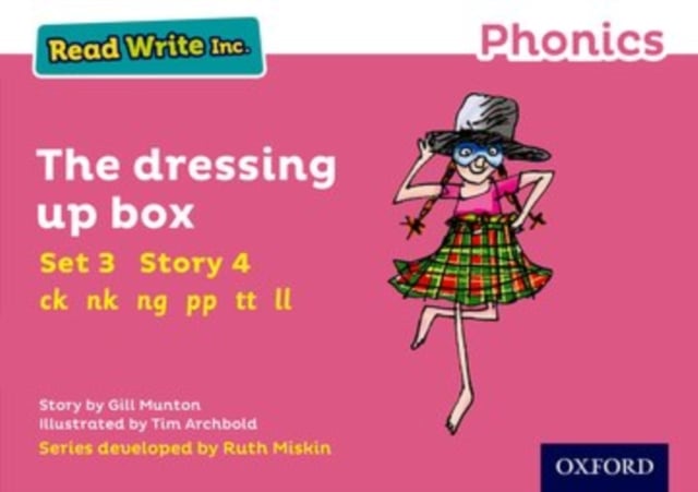 Book cover of Read Write Inc. Phonics: The Dressing Up Box (Pink Set 3 Storybook 4)