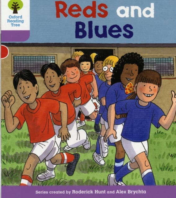 Book cover of Oxford Reading Tree: Level 1+: First Sentences: Reds and Blues