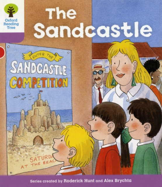 Book cover of Oxford Reading Tree: Level 1+: More First Sentences B: Sandcastle