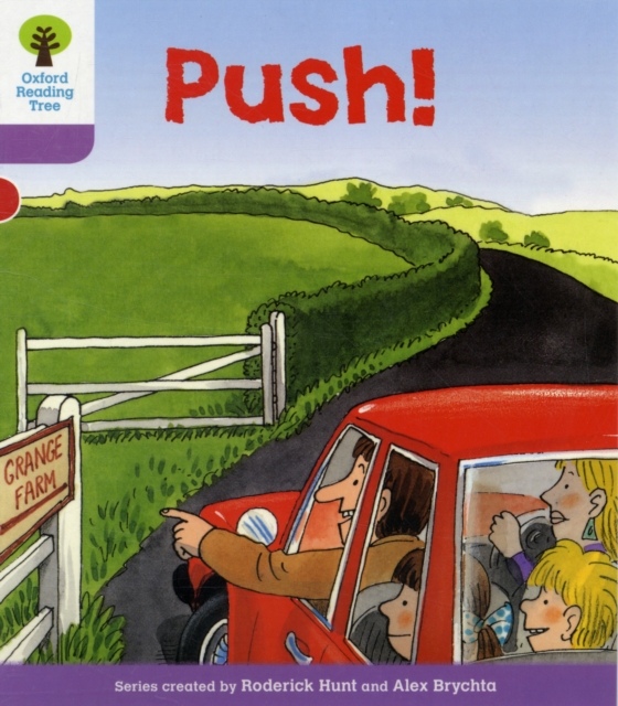 Book cover of Oxford Reading Tree: Level 1+: Patterned Stories: Push!