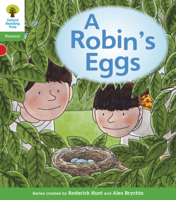 Book cover of Oxford Reading Tree: Level 2: Floppy's Phonics Fiction: A Robin's Eggs