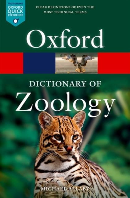 Book cover of A Dictionary of Zoology
