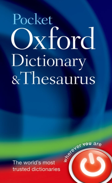 Book cover of Pocket Oxford Dictionary and Thesaurus