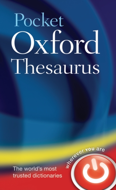 Book cover of Pocket Oxford Thesaurus