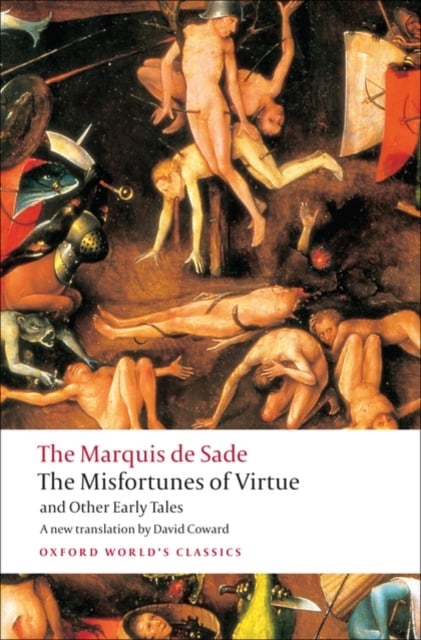 Book cover of The Misfortunes of Virtue and Other Early Tales