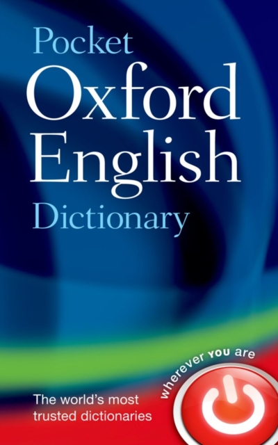 Book cover of Pocket Oxford English Dictionary