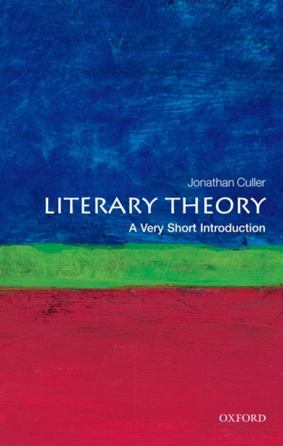 Book cover of Literary Theory: A Very Short Introduction