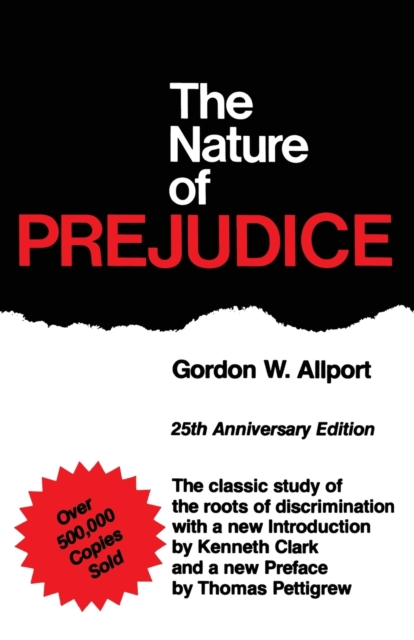 Book cover of The Nature Of Prejudice