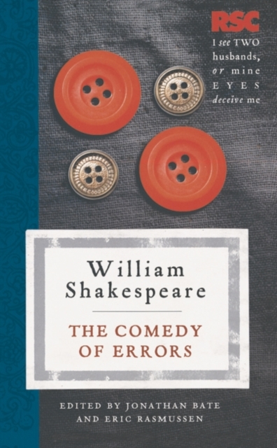 Book cover of The Comedy of Errors