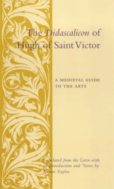 Book cover of The Didascalicon of Hugh of Saint Victor