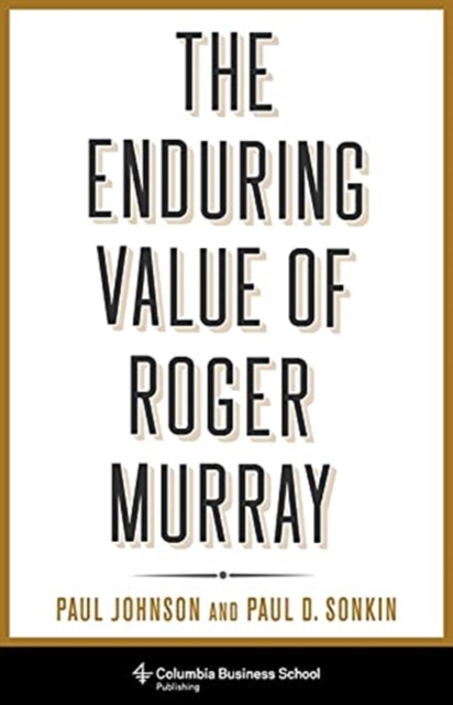 Book cover of The Enduring Value of Roger Murray