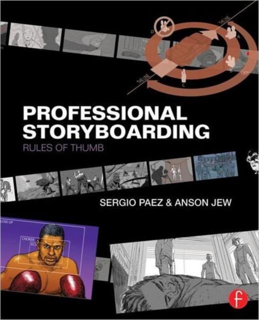 Book cover of Professional Storyboarding