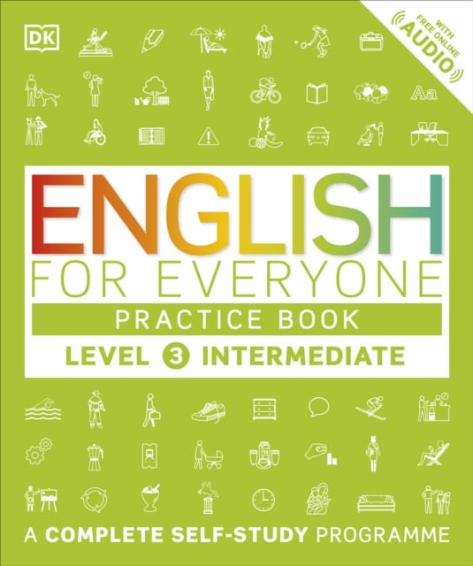 Book cover of English for Everyone Practice Book Level 3 Intermediate