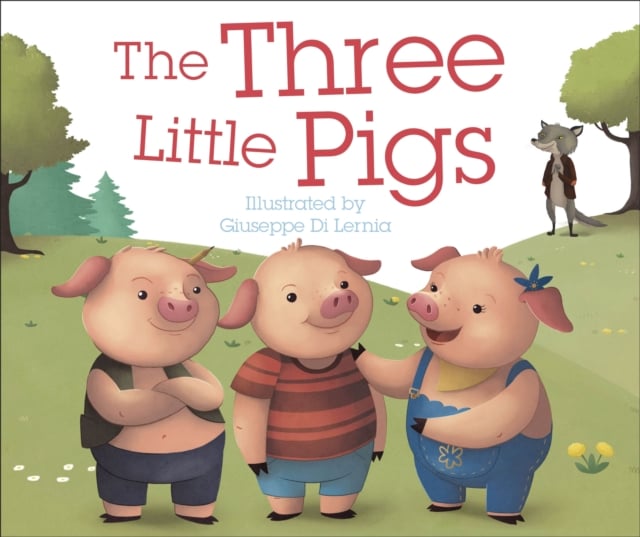 Book cover of The Three Little Pigs