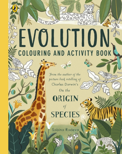 Book cover of Evolution Colouring and Activity Book