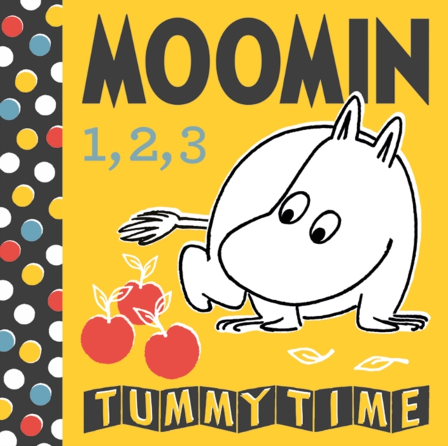 Book cover of Moomin Baby: 123 Tummy Time Concertina Book
