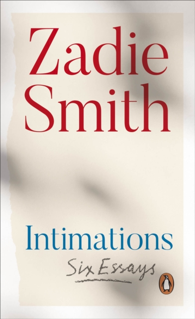 Book cover of Intimations