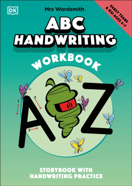 Book cover of Mrs Wordsmith ABC Handwriting Book, Ages 4-7 (Early Years & Key Stage 1)