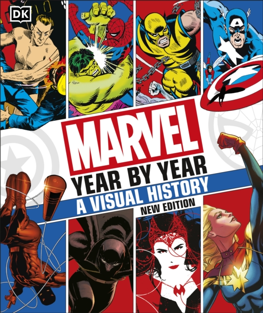 Book cover of Marvel Year By Year A Visual History New Edition